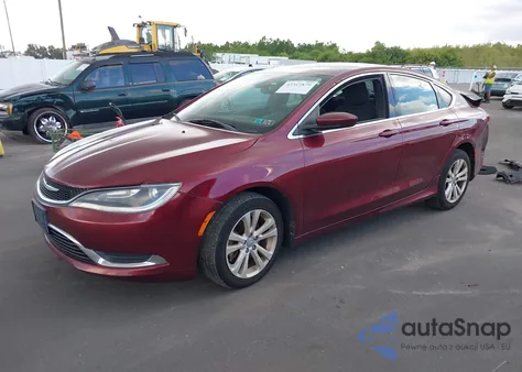 2015 Chrysler 200 Limited from USA, damaged, VIN 1C3CCCABXFN681791
